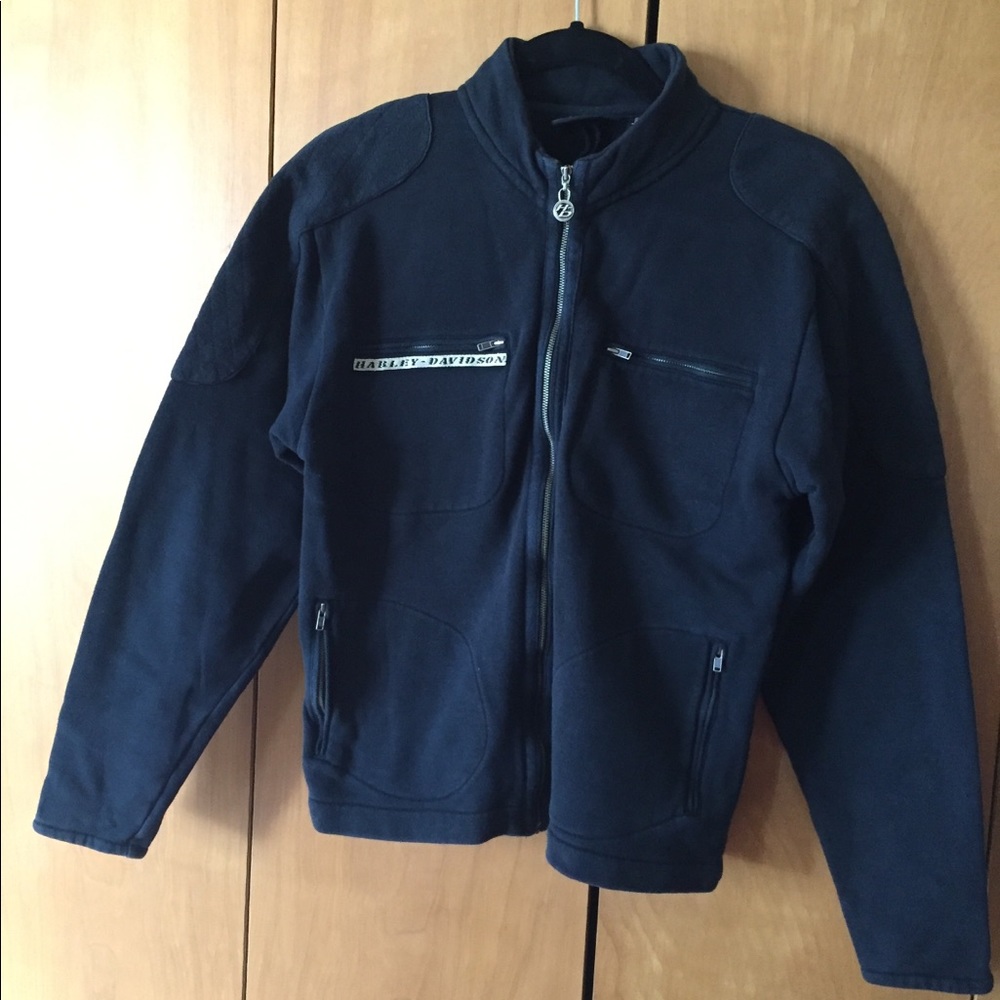 Harley Davidson Zip Up Sweatshirt Jacket